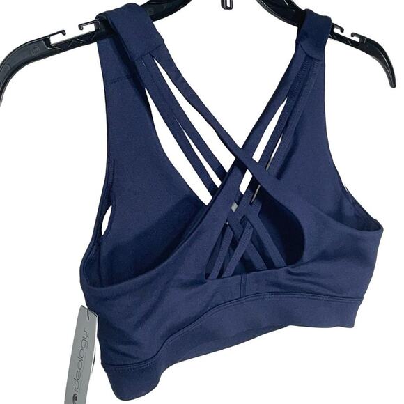 Ideology Low Impact Sports Bra, Blue XS - Picture 9 of 12